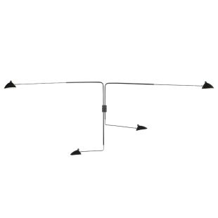 Lampe rotative- 4 Branches
