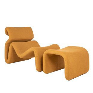 Organic Lounge & Repose Pied 
