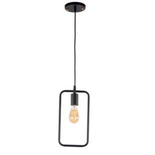 Rectangular geometry pendant lamp