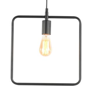 Square geometry pendant lamp