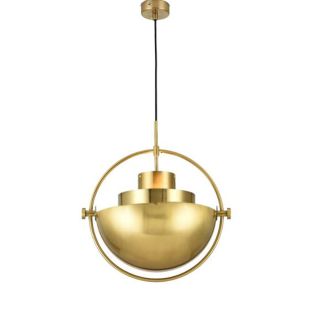 Transformation modeling semicircle pendant lamp