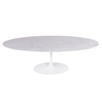 Table Ovale Tulipe en Marbre